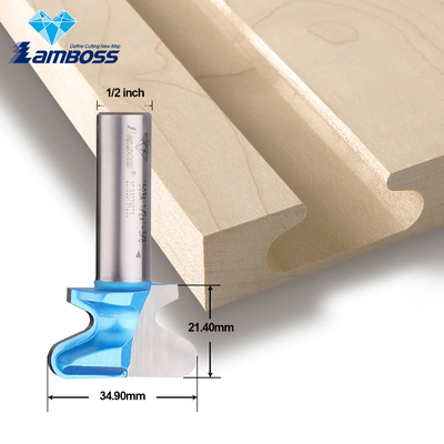 kaufen Lamboss End Mill Router Bit für Holz Dovetail Router Bit ein Doppelfinger Bit online manufacture