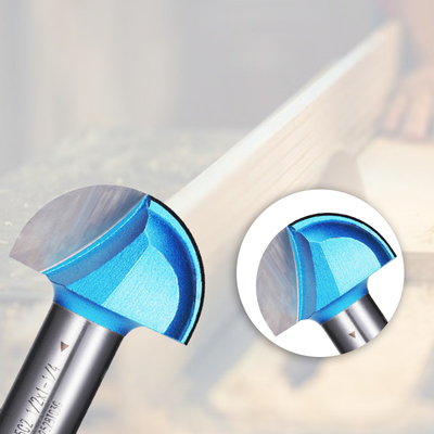 1/2' Durchmesser Formen Router Bits für Holzplatten Tür Cove Bit mit Lager