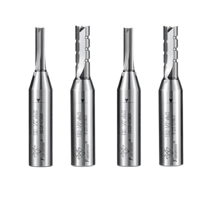 Glatte TCT Gerade 12,7mm Schank Router Bits Gerade Fräsmaschine CNC-Maschinenwerkzeuge