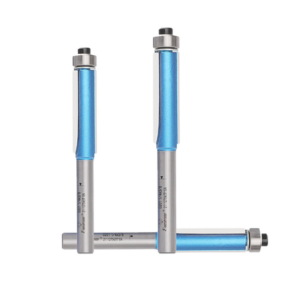 High-Notch Lamboss Straight Bit mit Lager Holzbearbeitung Router Bit Trimming Legierung Fräsmaschine