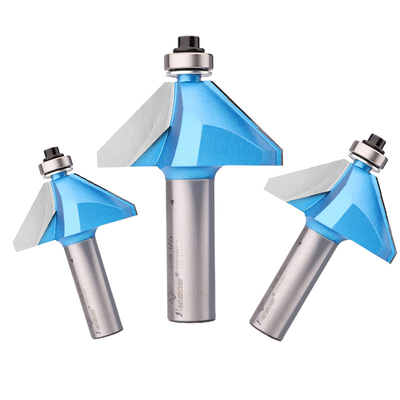 Lamboss Router Bits 45 Grad Fräsmaschine TCT Schamfer Bit für die Holzbearbeitung
