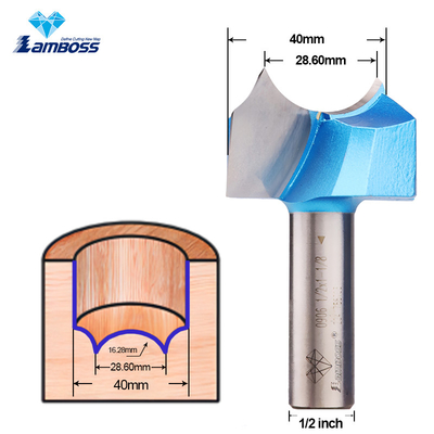 Lamboss Dragon Ball Golden Round Knife Holzbearbeitung Router Bit Dragon Ball Bit