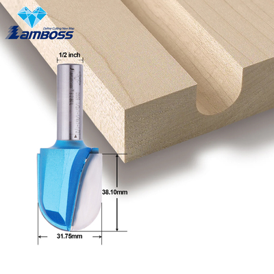 Lamboss Runde Nase 6/8/12.7mm Tiefe Holz Runde Schnitzerei Runde Fräsmaschine